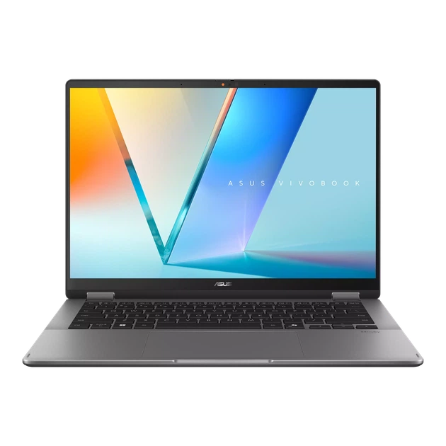 Ноутбук ASUS VivoBook 14 Flip / 2-in-1/ 14" Oled/ Intel Core 5 226V/ RAM 16 Gb/SSD 512Gb/Matte Gray - Фото 1 Ноутбук ASUS VivoBook 14 Flip / 2-in-1/ 14" Oled/ Intel Core 5 226V/ RAM 16 Gb/SSD 512Gb/Matte Gray - зображення 1