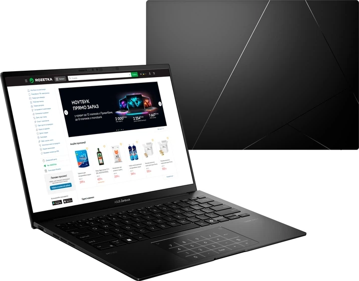 Ноутбук ASUS Zenbook 14 OLED UM3406GA-QD013W Jade Black/ AMD Ryzen AI 5 430 (2.0 - 4.5 ГГц) / RAM 16 ГБ / SSD 512 ГБ / AMD Radeon 840M Graphics - изображение 5