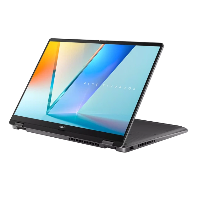 Ноутбук ASUS VivoBook 14 Flip / 2-in-1/ 14" Oled/ Intel Core 5 226V/ RAM 16 Gb/SSD 512Gb/Matte Gray - Фото 6 Ноутбук ASUS VivoBook 14 Flip / 2-in-1/ 14" Oled/ Intel Core 5 226V/ RAM 16 Gb/SSD 512Gb/Matte Gray - зображення 6