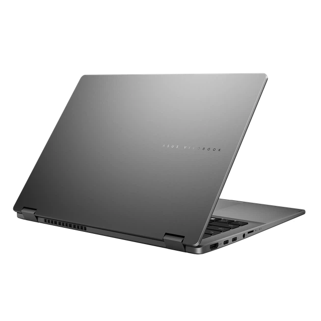 Ноутбук ASUS VivoBook 14 Flip / 2-in-1/ 14" Oled/ Intel Core 5 226V/ RAM 16 Gb/SSD 512Gb/Matte Gray - Фото 8 Ноутбук ASUS VivoBook 14 Flip / 2-in-1/ 14" Oled/ Intel Core 5 226V/ RAM 16 Gb/SSD 512Gb/Matte Gray - зображення 8