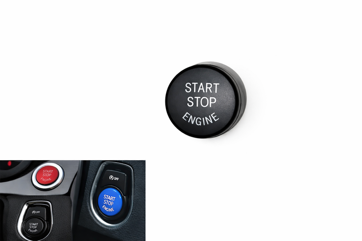 Кнопка START/STOP черная для BMW F и G серии, кнопка запуска двигателя, замена оригинальной кнопки START/STOP - изображение 2