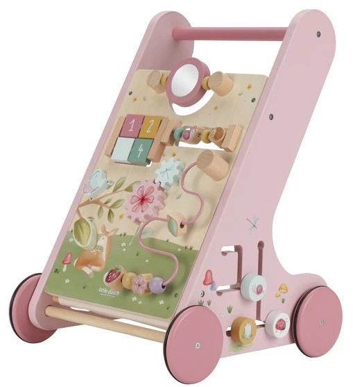 Дерев'яні розвиваючі ходунки-каталка Little Dutch Fairy Garden FSC (LD7332) (8713291773325) - зображення 3