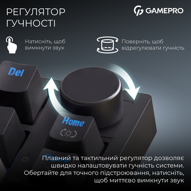 Клавиатура беспроводная GamePro Asgard Valhalla QLAB Sakura Switch