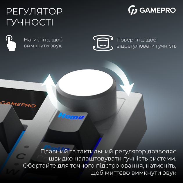 Клавиатура беспроводная GamePro Asgard Valhalla Pro QLAB Sakura