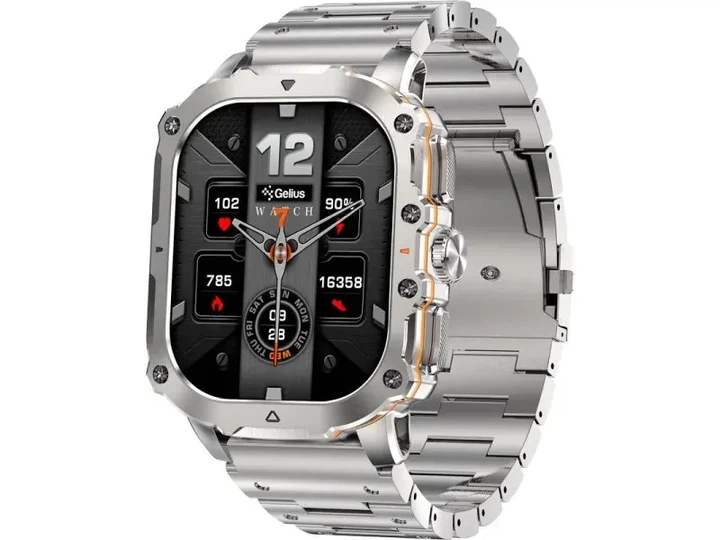 Смарт-годинник Gelius Pro GP-SW016 (Tactical Heavy) Silver Titan - изображение 3