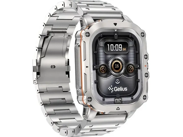 Смарт-годинник Gelius Pro GP-SW016 (Tactical Heavy) Silver Titan - изображение 11