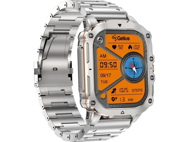 Смарт-годинник Gelius Pro GP-SW016 (Tactical Heavy) Silver Titan - изображение 12