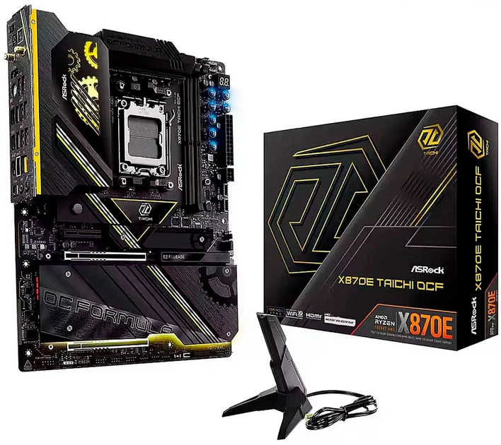 Материнська плата ASRock X870E Taichi OCF (sAM5, AMD X870E, PCI-Ex16) - зображення 12