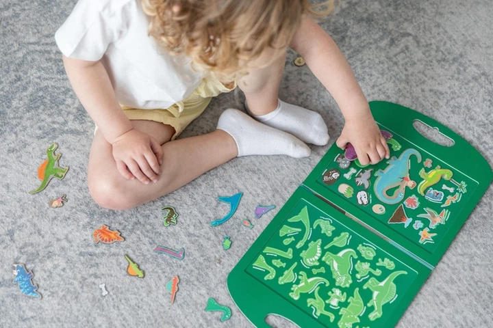 Набір магнітів Tiger Tribe Портативні магніти Світ динозаврів (6-1211) (9341736001789) - зображення 4