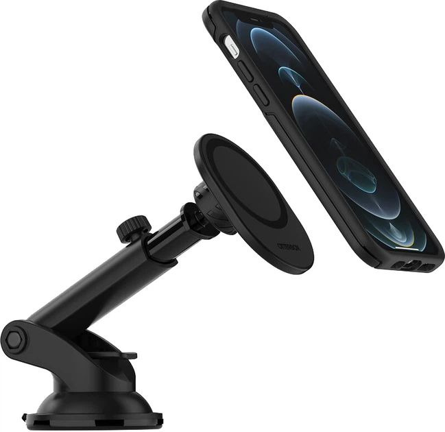 Uchwyt samochodowy na telefon OtterBox Car Dash & Windshield Mount MagSafe Czarny (840104255209) - obraz 2