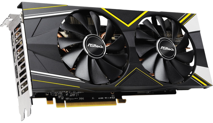 Відеокарта AMD Radeon RX 5700 XT 8GB ASRock Challenger D OC (RX5700XT CLD 8GO) Б/В - зображення 2
