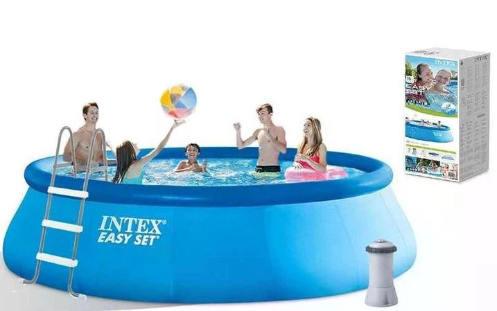 Бассейн INTEX 26166 NP фильтр-насос, лестница 457х107см 3785л - изображение 2