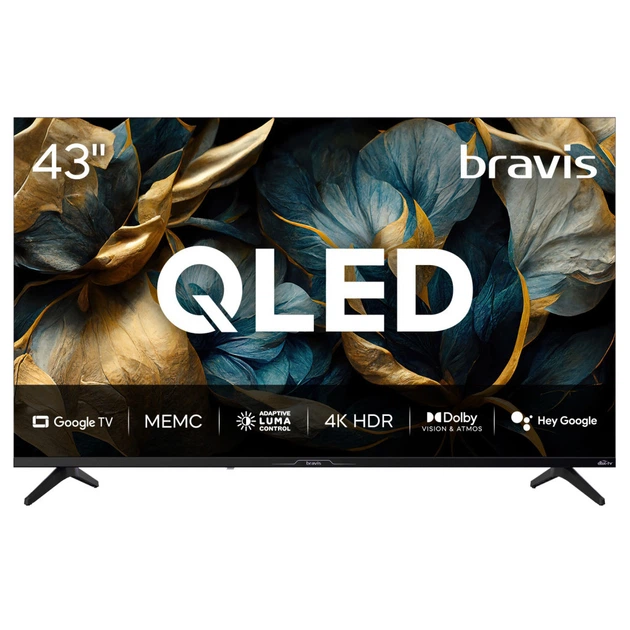 Телевизор Bravis 43L7000Q (m522491) - Фото 1 Телевизор Bravis 43L7000Q (m522491) - изображение 1