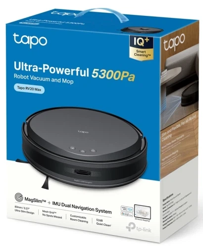Робот-пылесос TP-Link Tapo RV20 Max, Black - изображение 5