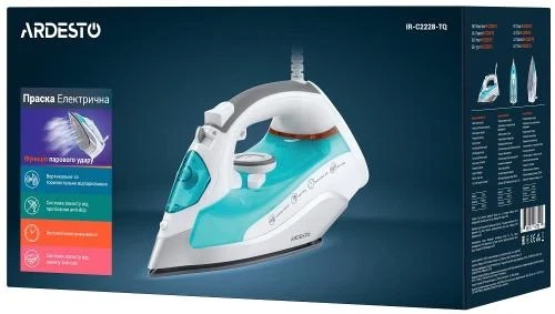 Утюг Ardesto IR-C2228-TQ - Фото 8 Утюг Ardesto IR-C2228-TQ - изображение 8
