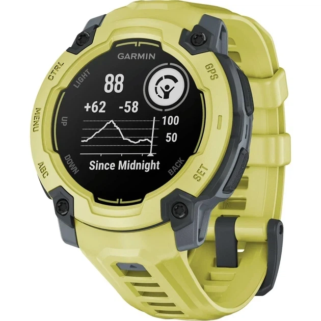 Годинник Garmin Instinct E 45mm Лаймовий 010-02933-01 - Фото 1 Годинник Garmin Instinct E 45mm Лаймовий 010-02933-01 - изображение 1