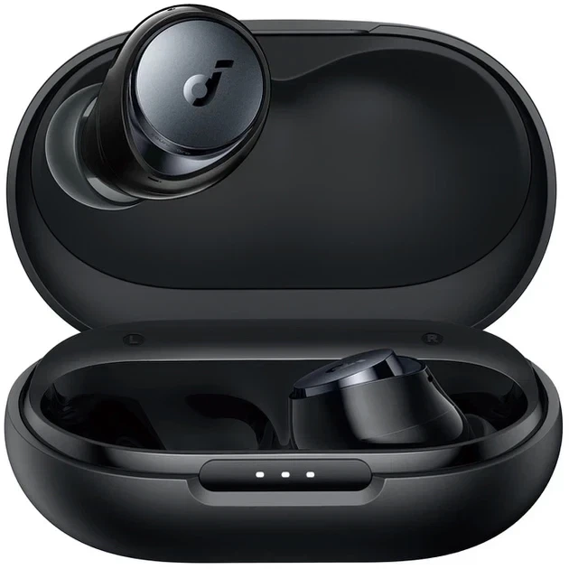 Бездротові навушники Anker Soundcore Space A40, Black, Hi-Res, 50H, ANC, LDAC, Bluetooth 5.2, IPX4 - зображення 2