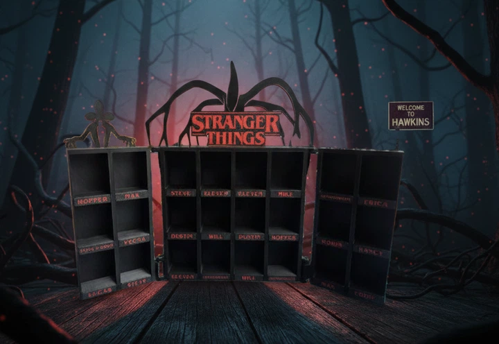 Полка Дом для Фигурок киндеров Дивные Дива Stranger Things Kinde - изображение 2