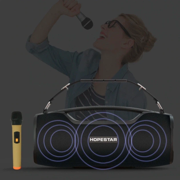 Портативна бездротова колонка Hopestar A6 Pro - изображение 5