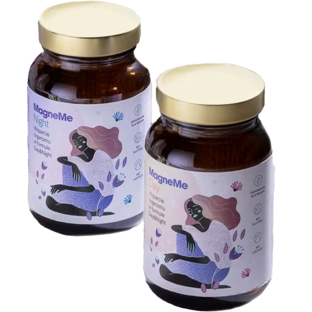 Zestaw suplementów diety Health Labs Care MagneMe Day 60 kapsułek + MagneMe Night 60 kapsulek (5903957410616) - Zdjęcie 1 Zestaw suplementów diety Health Labs Care MagneMe Day 60 kapsułek + MagneMe Night 60 kapsulek (5903957410616) - obraz 1