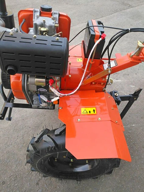 Мотоблок TT-1100BE-ZX (редуктор) колесо 5,00*12, двигун 186FE (9 л.с.) - дизель - Фото 5 Мотоблок TT-1100BE-ZX (редуктор) колесо 5,00*12, двигун 186FE (9 л.с.) - дизель - зображення 5