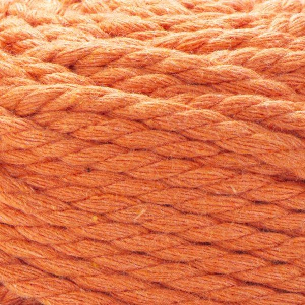 Шнур кручений YarnArt macrame rope 3мм гарбузовий 250г (№770) - Фото 4 Шнур кручений YarnArt macrame rope 3мм гарбузовий 250г (№770) - изображение 4