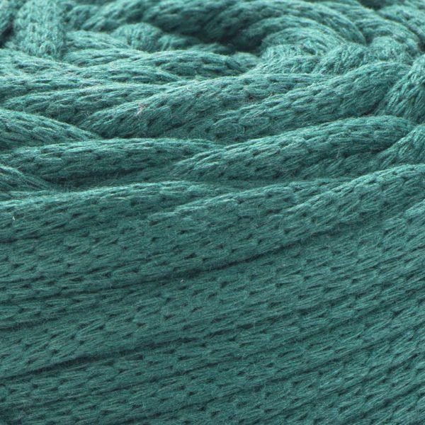 Шнур плетений YarnArt macrame cord темно-бірюзовий 3 мм для макраме (№783) - изображение 4