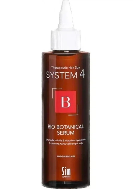 Био ботаническая сыворотка для роста волос Sim Sensitive System 4 Bio Botanical Serum 150 мл - Фото 1 Био ботаническая сыворотка для роста волос Sim Sensitive System 4 Bio Botanical Serum 150 мл - изображение 1