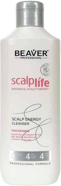 Энергетический шампунь для густоты и против выпадения волос Beaver professional Scalplife Botanical Therapy Scalp Energy Cleanser 300 мл - Фото 1 Энергетический шампунь для густоты и против выпадения волос Beaver professional Scalplife Botanical Therapy Scalp Energy Cleanser 300 мл - изображение 1