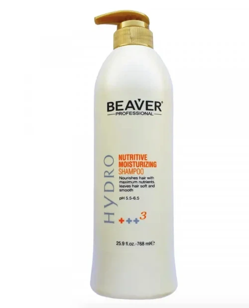 Питающий увлажняющий шампунь Beaver professional Hydro Nutritive Moisturizing Shampoo 768 мл - Фото 1 Питающий увлажняющий шампунь Beaver professional Hydro Nutritive Moisturizing Shampoo 768 мл - изображение 1