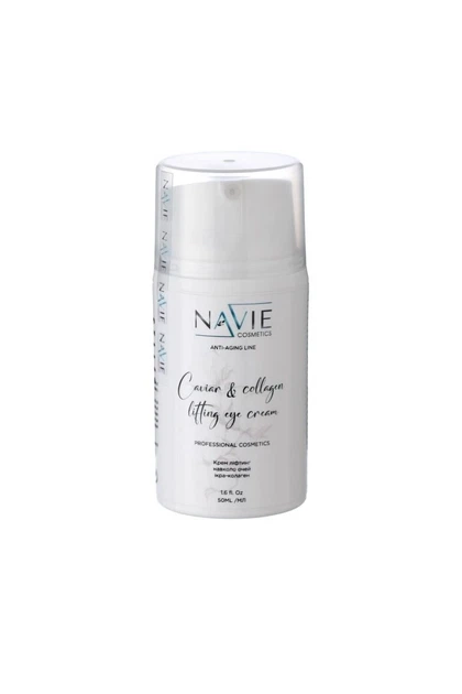 Крем-лифтинг вокруг глаз обогащенный икрой и коллагеном Navie Сaviar Enriched Eye Cream 50 мл - Фото 1 Крем-лифтинг вокруг глаз обогащенный икрой и коллагеном Navie Сaviar Enriched Eye Cream 50 мл - изображение 1