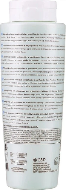 Детоксифікуючий зволожуючий шампунь Sensus Illumyna Scalp Detox Hydra Cleanser 250 мл - зображення 2