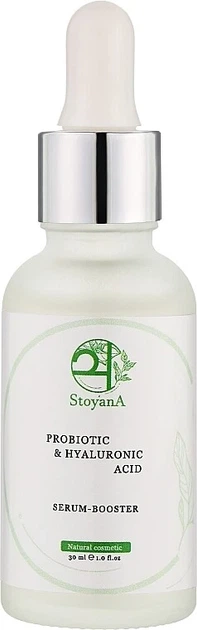 Увлажняющая сыворотка-бустер с гиалуроновой кислотой и пробиотиком StoyanA Probiotic & hyaluronic acid serum-booster 30 мл - Фото 1 Увлажняющая сыворотка-бустер с гиалуроновой кислотой и пробиотиком StoyanA Probiotic & hyaluronic acid serum-booster 30 мл - изображение 1