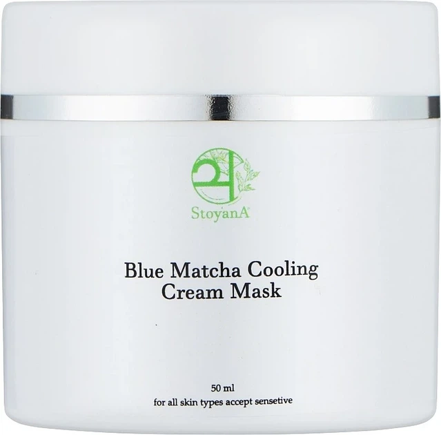 Охлаждающая крем-маска с голубой матчей StoyanA Blue Matcha Cooling Cream Mask 250 мл - Фото 1 Охлаждающая крем-маска с голубой матчей StoyanA Blue Matcha Cooling Cream Mask 250 мл - изображение 1
