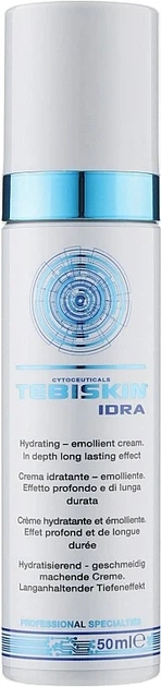 Улажняющий крем для сухой, обезвоженной кожи Tebiskin Idra Cream 50 мл - изображение 2