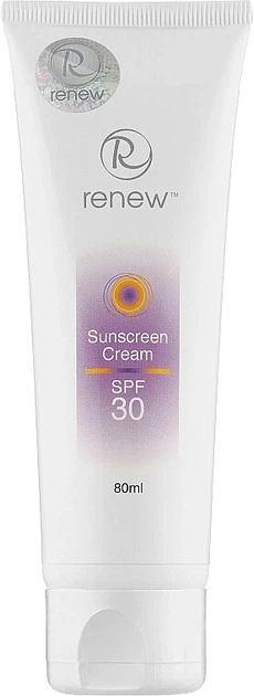 Увлажняющий солнцезащитный крем SPF-30 Renew Whitening Sunscreen Cream SPF-30 80 мл - Фото 1 Увлажняющий солнцезащитный крем SPF-30 Renew Whitening Sunscreen Cream SPF-30 80 мл - изображение 1