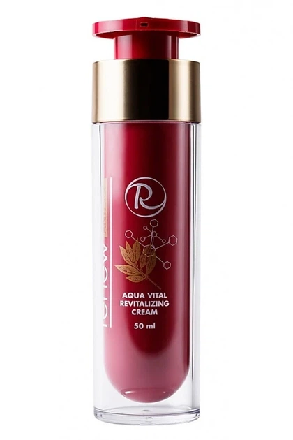 Антивіковий сонцезахисний зволожуючий крем Renew Anti Age Aqua Vital Revitalizing Cream 50 мл - Фото 1 Антивіковий сонцезахисний зволожуючий крем Renew Anti Age Aqua Vital Revitalizing Cream 50 мл - зображення 1