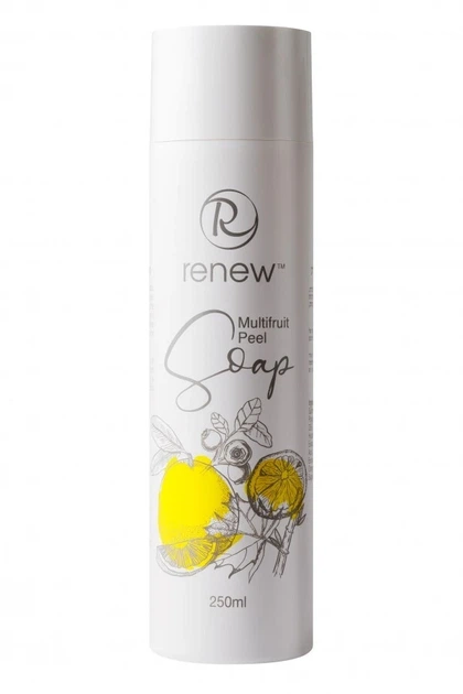 Мультифруктове відлущувальне мило Renew Multifruit Peel Soap 250 мл - Фото 1 Мультифруктове відлущувальне мило Renew Multifruit Peel Soap 250 мл - зображення 1