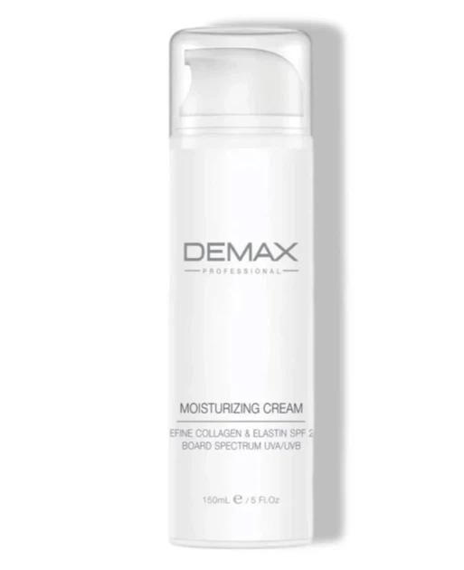 Увлажняющий дневной крем с коллагеном и эластином с SPF 25 Demax Moisturizing Cream Collagen & Elastin Board Spectrum SPF 25 UVA/UVB 150 мл - Фото 1 Увлажняющий дневной крем с коллагеном и эластином с SPF 25 Demax Moisturizing Cream Collagen & Elastin Board Spectrum SPF 25 UVA/UVB 150 мл - изображение 1