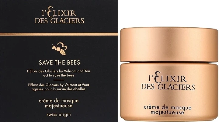 Крем-маска Эликсир Лёдников Valmont L'elixir Des Glaciers Creme De Masque Majestueuse 50 мл - изображение 2