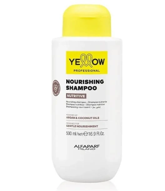 Поживний шампунь для волосся Yellow Argan and Coconut Nourishing Shampoo 500 мл - Фото 1 Поживний шампунь для волосся Yellow Argan and Coconut Nourishing Shampoo 500 мл - зображення 1