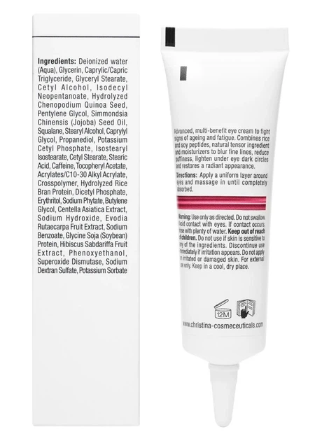 Многофункциональный крем для кожи вокруг глаз Christina Line Repair Glow Light Capture Eye Cream 30 мл - Фото 3 Многофункциональный крем для кожи вокруг глаз Christina Line Repair Glow Light Capture Eye Cream 30 мл - изображение 3