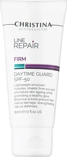 Дневной крем для лица с защитой SPF 50 Christina Line Repair Firm Daytime Guard SPF 50 60 мл - изображение 2