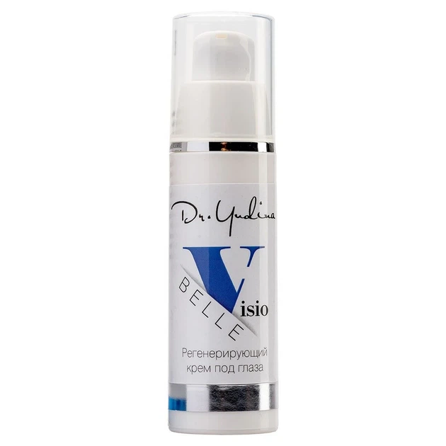Регенерирующий крем под глаза с янтарной и гиалуроновой кислотой Dr. Yudina Visio-Belle cream for eyes 30 мл - Фото 3 Регенерирующий крем под глаза с янтарной и гиалуроновой кислотой Dr. Yudina Visio-Belle cream for eyes 30 мл - изображение 3