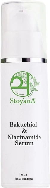 Сироватка з Бакучіолом та Ніацинамідом StoyanA Serum Bakuchiol & Niacinamide 30 мл - Фото 1 Сироватка з Бакучіолом та Ніацинамідом StoyanA Serum Bakuchiol & Niacinamide 30 мл - зображення 1