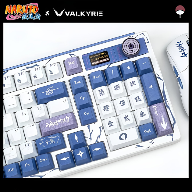 Игровой беспроводной набор Valkyrie: клавиатура VK99 Gaming и мышь VK M1 Pro, Sasuke Uchiha - изображение 8