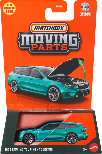 Коллекционная модель машинки Mattel Matchbox Подвижные элементы в ассортименте (FWD28) - изображение 2