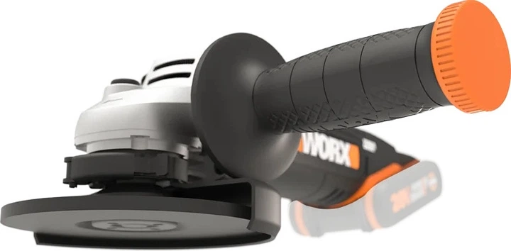 Szlifierka kątowa akumulatorowa Worx Li-Ion 20V 125 mm WX803.9 bez akumulatora oraz ładowarki (6924328321156) - obraz 8