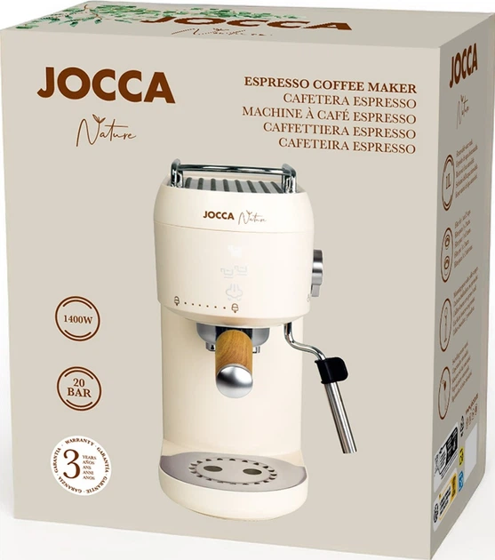 Ekspres do kawy kolbowy Jocca Nature 2781 - obraz 2