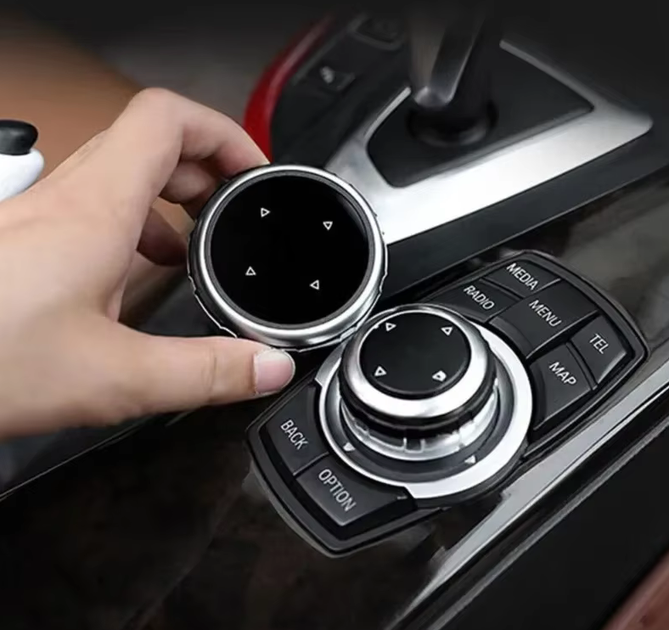 Накладка на джойстик шайба BMW F20 F22 E90 F30 F34 F32 E60 F10 F06 F01 E84 F25 E70 E71 (7 кнопок) - изображение 2